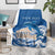 Personalized Greece Independence Day Blanket Parthenon Eleftheria i Thanatos