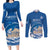 Personalized Greece Independence Day Couples Matching Long Sleeve Bodycon Dress and Long Sleeve Button Shirt Parthenon Eleftheria i Thanatos