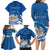 Personalized Greece Independence Day Family Matching Long Sleeve Bodycon Dress and Hawaiian Shirt Parthenon Eleftheria i Thanatos