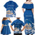 Personalized Greece Independence Day Family Matching Off Shoulder Maxi Dress and Hawaiian Shirt Parthenon Eleftheria i Thanatos