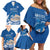 Personalized Greece Independence Day Family Matching Off Shoulder Short Dress and Hawaiian Shirt Parthenon Eleftheria i Thanatos