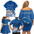 Personalized Greece Independence Day Family Matching Off Shoulder Short Dress and Hawaiian Shirt Parthenon Eleftheria i Thanatos