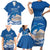 Personalized Greece Independence Day Family Matching Short Sleeve Bodycon Dress and Hawaiian Shirt Parthenon Eleftheria i Thanatos