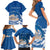 Personalized Greece Independence Day Family Matching Short Sleeve Bodycon Dress and Hawaiian Shirt Parthenon Eleftheria i Thanatos