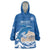 Personalized Greece Independence Day Wearable Blanket Hoodie Parthenon Eleftheria i Thanatos