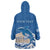 Personalized Greece Independence Day Wearable Blanket Hoodie Parthenon Eleftheria i Thanatos