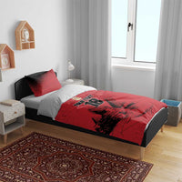 Custom Egypt Football Bedding Set Pharaohs Heritage Pyramid