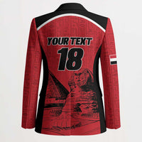 Custom Egypt Football Blazer Pharaohs Heritage Pyramid
