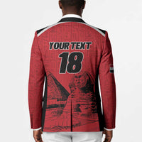 Custom Egypt Football Blazer Pharaohs Heritage Pyramid