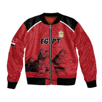 Custom Egypt Football Bomber Jacket Pharaohs Heritage Pyramid