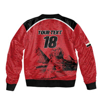 Custom Egypt Football Bomber Jacket Pharaohs Heritage Pyramid