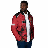 Custom Egypt Football Padded Jacket Pharaohs Heritage Pyramid