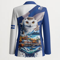 Quebec Snowy Owl Heritage Blazer Flag Day Edition