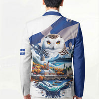 Quebec Snowy Owl Heritage Blazer Flag Day Edition