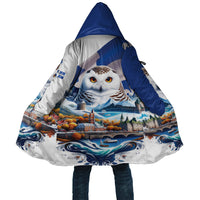 Quebec Snowy Owl Heritage Cloak Flag Day Edition