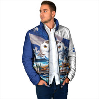 Quebec Snowy Owl Heritage Padded Jacket Flag Day Edition