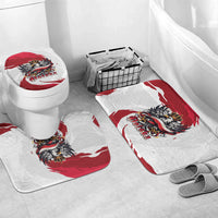 Poland National Flag Day Bathroom Set Fierce Polish Eagle Crown
