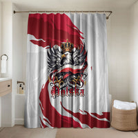 Poland National Flag Day Bathroom Set Fierce Polish Eagle Crown