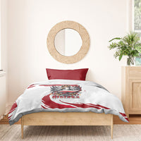Poland National Flag Day Bedding Set Fierce Polish Eagle Crown