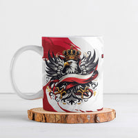 Poland National Flag Day Ceramic Mug Fierce Polish Eagle Crown