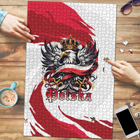 Poland National Flag Day Puzzle Fierce Polish Eagle Crown