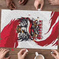 Poland National Flag Day Puzzle Fierce Polish Eagle Crown