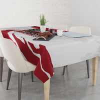 Poland National Flag Day Tablecloth Fierce Polish Eagle Crown