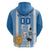 Custom Argentina Football Zip Hoodie Go Champions 2024 - Wonder Print Shop