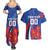 Custom Chile Lapageria Couples Matching Summer Maxi Dress and Hawaiian Shirt With Grunge Style - Wonder Print Shop