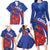 Custom Chile Lapageria Family Matching Long Sleeve Bodycon Dress and Hawaiian Shirt With Grunge Style - Wonder Print Shop