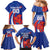 Custom Chile Lapageria Family Matching Mermaid Dress and Hawaiian Shirt With Grunge Style - Wonder Print Shop