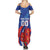 Custom Chile Lapageria Family Matching Summer Maxi Dress and Hawaiian Shirt With Grunge Style - Wonder Print Shop