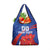 Custom Chile Lapageria Grocery Bag With Grunge Style