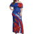 Custom Chile Lapageria Off Shoulder Maxi Dress With Grunge Style - Wonder Print Shop