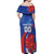 Custom Chile Lapageria Off Shoulder Maxi Dress With Grunge Style - Wonder Print Shop