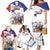 Custom Fiestas Patrias Chile Family Matching Mermaid Dress and Hawaiian Shirt Coat Of Arms - Wonder Print Shop