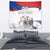 Custom Fiestas Patrias Chile Tapestry Coat Of Arms