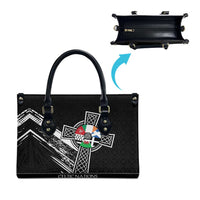 Cross Celtic Nations Leather Bag Six Celtic Countries Grunge Style - Wonder Print Shop