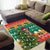 South Africa Christmas Area Rug Springbok With Christmas Tree - Wonder Print Shop