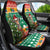 South Africa Christmas Car Seat Cover Springbok With Christmas Tree - Wonder Print Shop