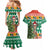 South Africa Christmas Couples Matching Mermaid Dress and Hawaiian Shirt Springbok With Christmas Tree - Wonder Print Shop