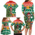 South Africa Christmas Family Matching Long Sleeve Bodycon Dress and Hawaiian Shirt Springbok With Christmas Tree - Wonder Print Shop