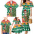 South Africa Christmas Family Matching Mermaid Dress and Hawaiian Shirt Springbok With Christmas Tree - Wonder Print Shop