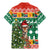 South Africa Christmas Family Matching Mermaid Dress and Hawaiian Shirt Springbok With Christmas Tree - Wonder Print Shop