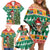 South Africa Christmas Family Matching Off Shoulder Short Dress and Hawaiian Shirt Springbok With Christmas Tree - Wonder Print Shop