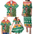 South Africa Christmas Family Matching Puletasi and Hawaiian Shirt Springbok With Christmas Tree - Wonder Print Shop