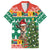 South Africa Christmas Family Matching Puletasi and Hawaiian Shirt Springbok With Christmas Tree - Wonder Print Shop