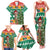 South Africa Christmas Family Matching Tank Maxi Dress and Hawaiian Shirt Springbok With Christmas Tree - Wonder Print Shop