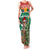 South Africa Christmas Family Matching Tank Maxi Dress and Hawaiian Shirt Springbok With Christmas Tree - Wonder Print Shop