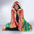 South Africa Christmas Hooded Blanket Springbok With Christmas Tree